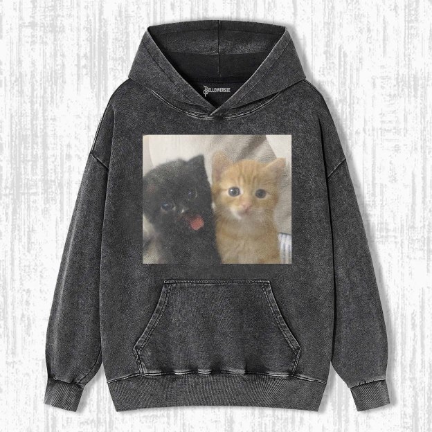 WACKY CAT HOODIE