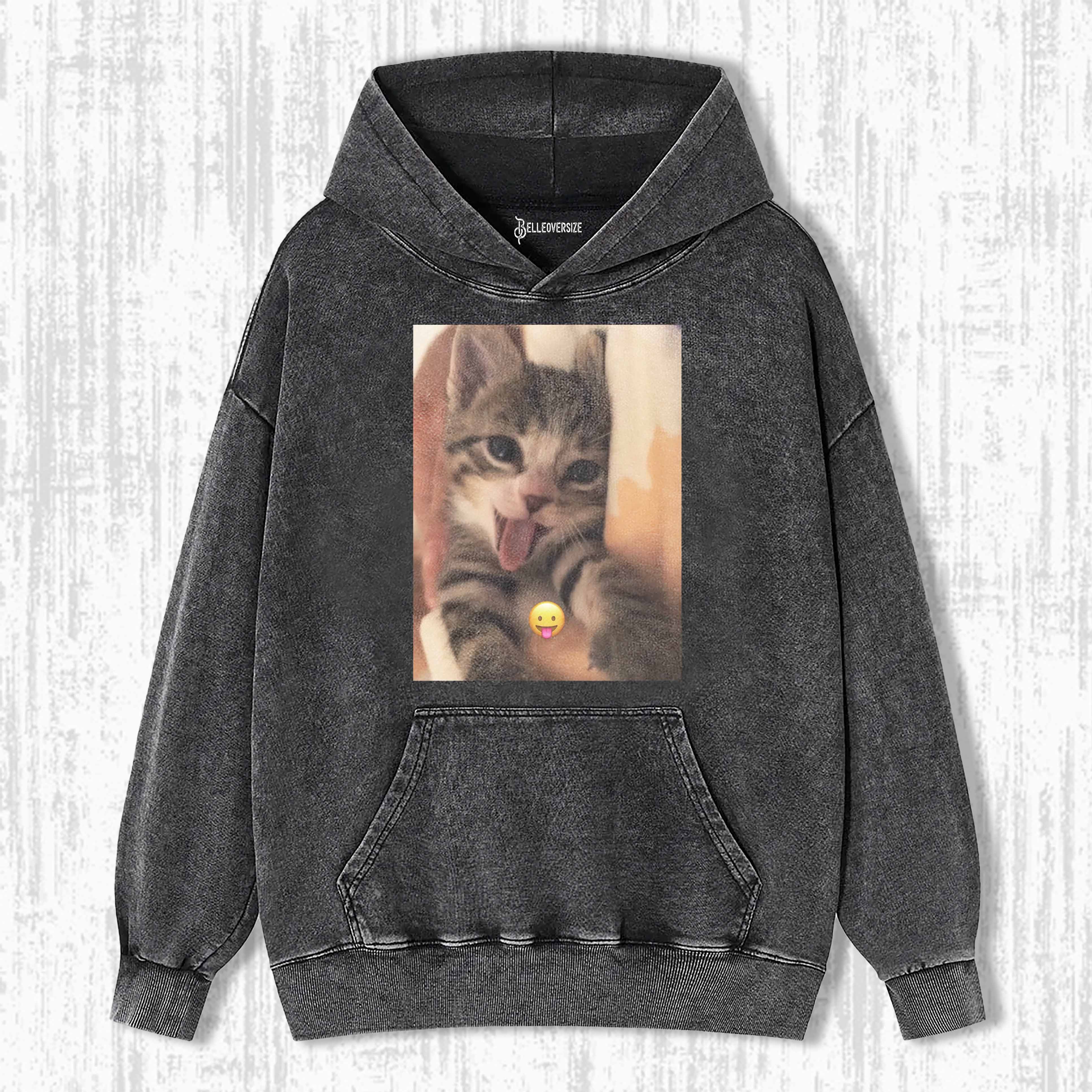 WACKY CAT HOODIE