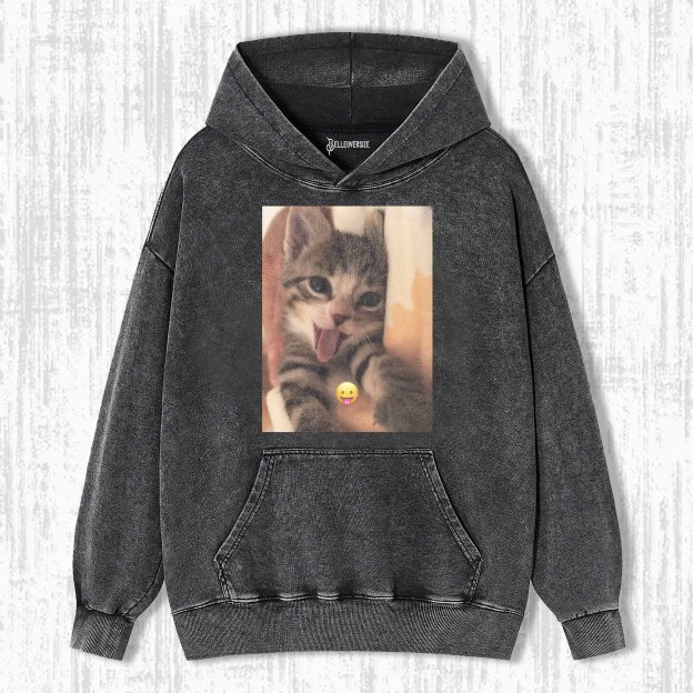 WACKY CAT HOODIE