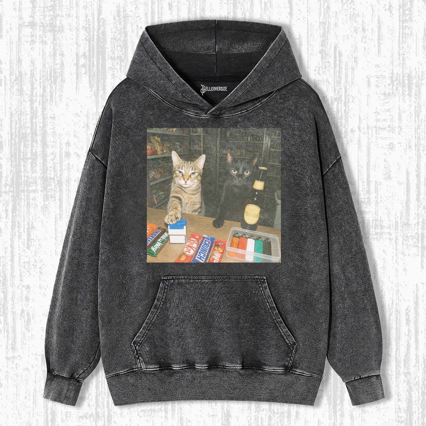 WACKY CAT HOODIE
