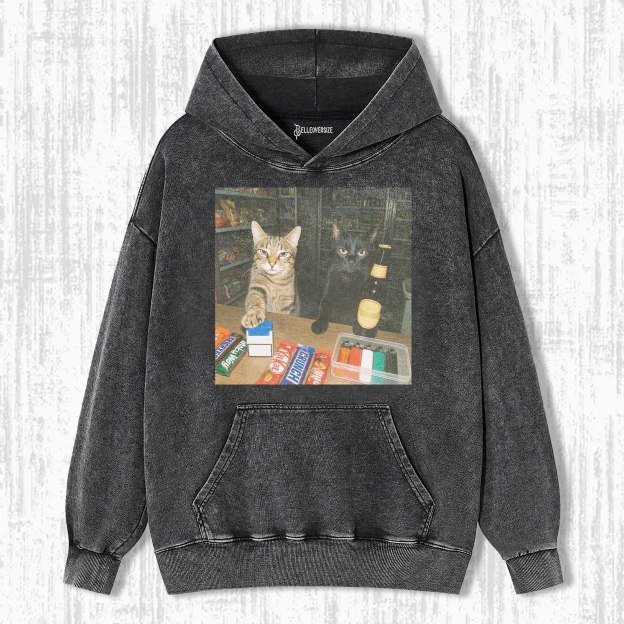 WACKY CAT HOODIE