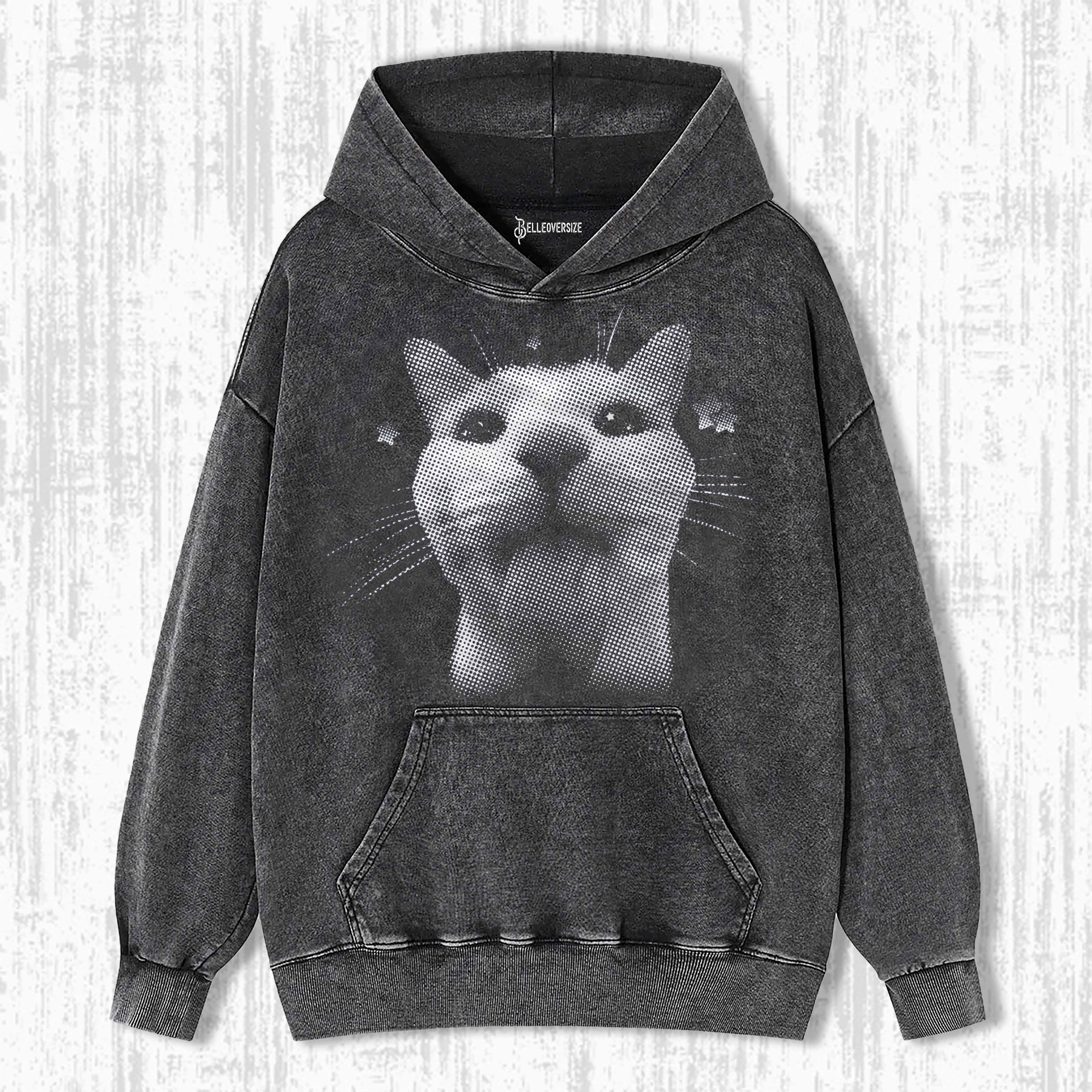 WACKY CAT HOODIE
