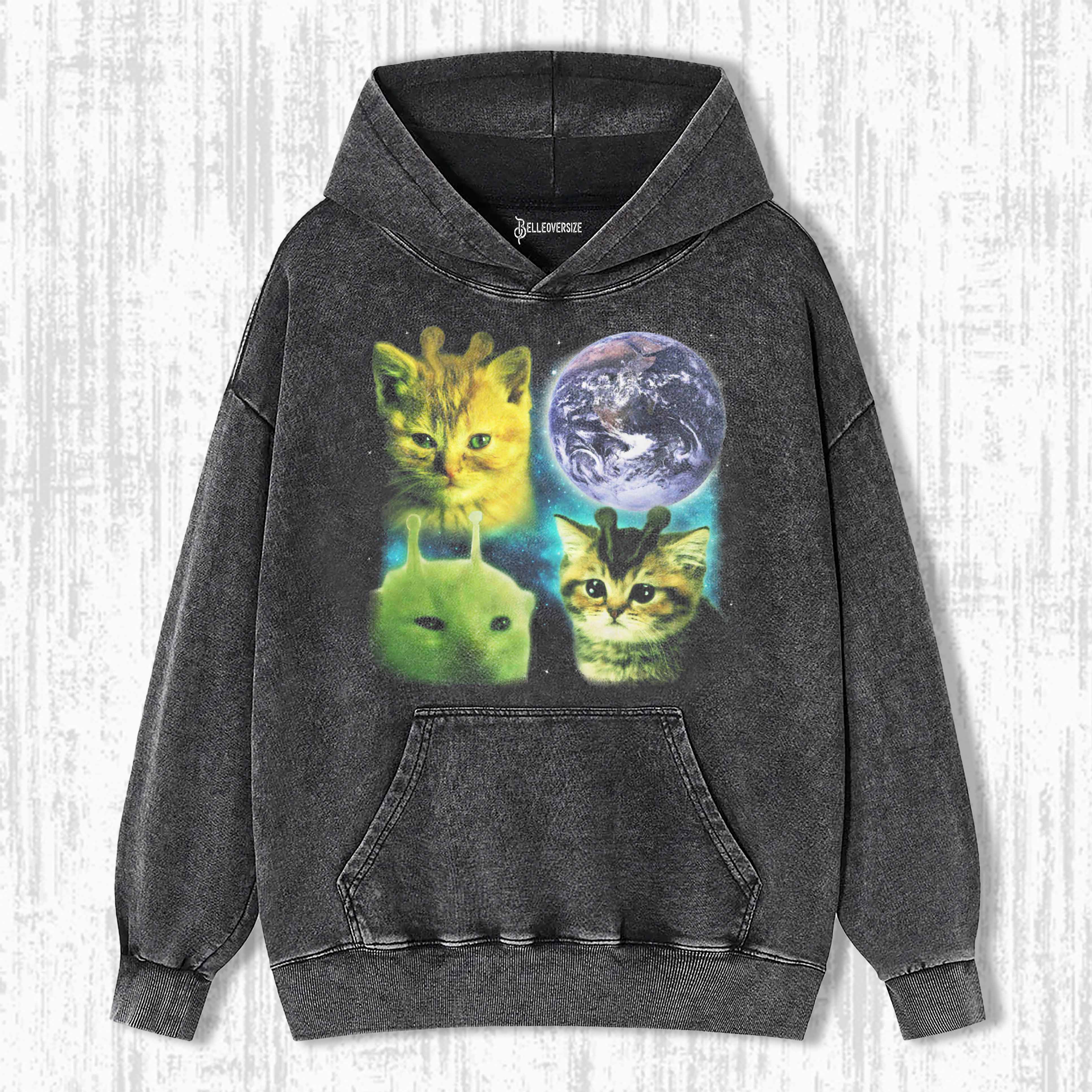 WACKY CAT HOODIE