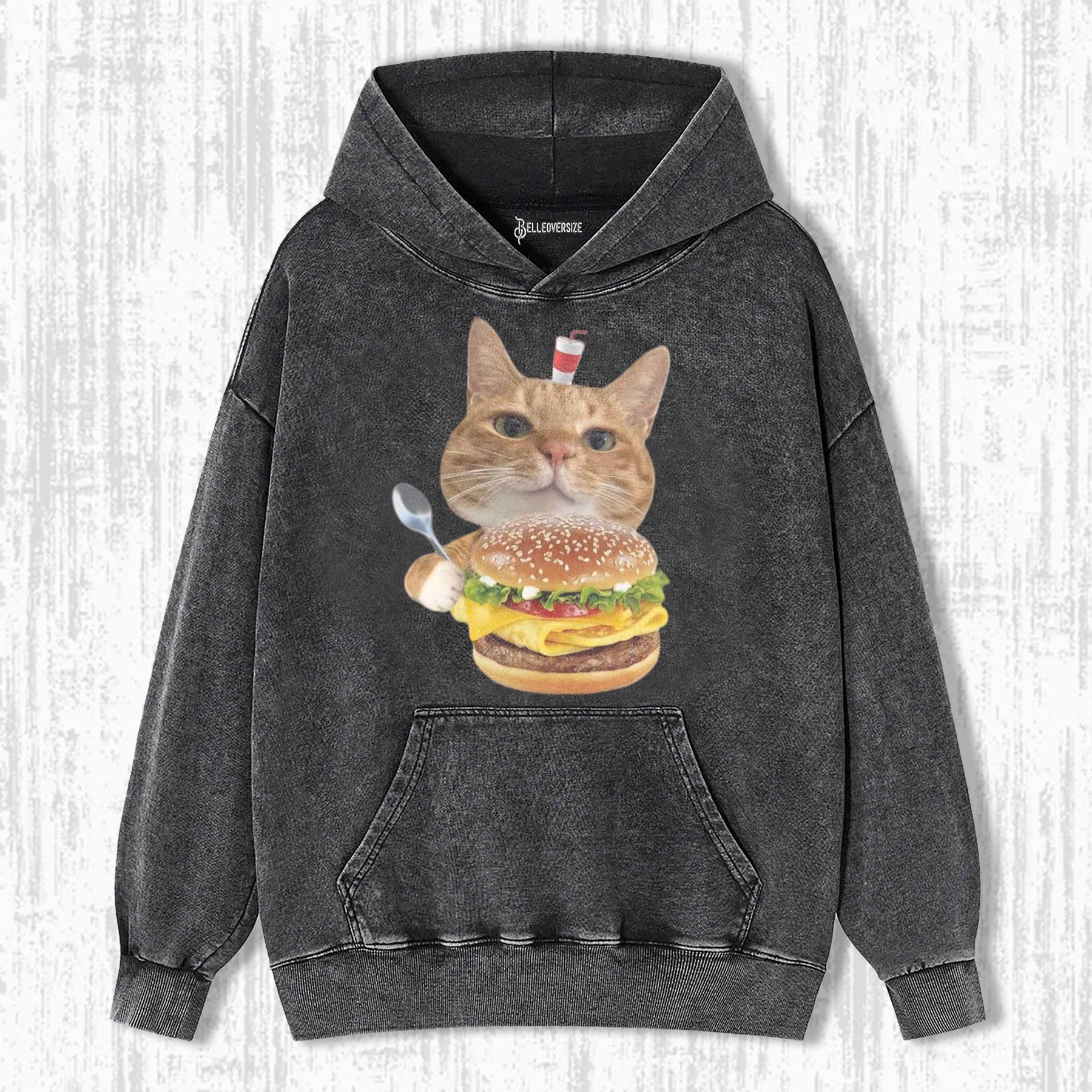 WACKY CAT HOODIE