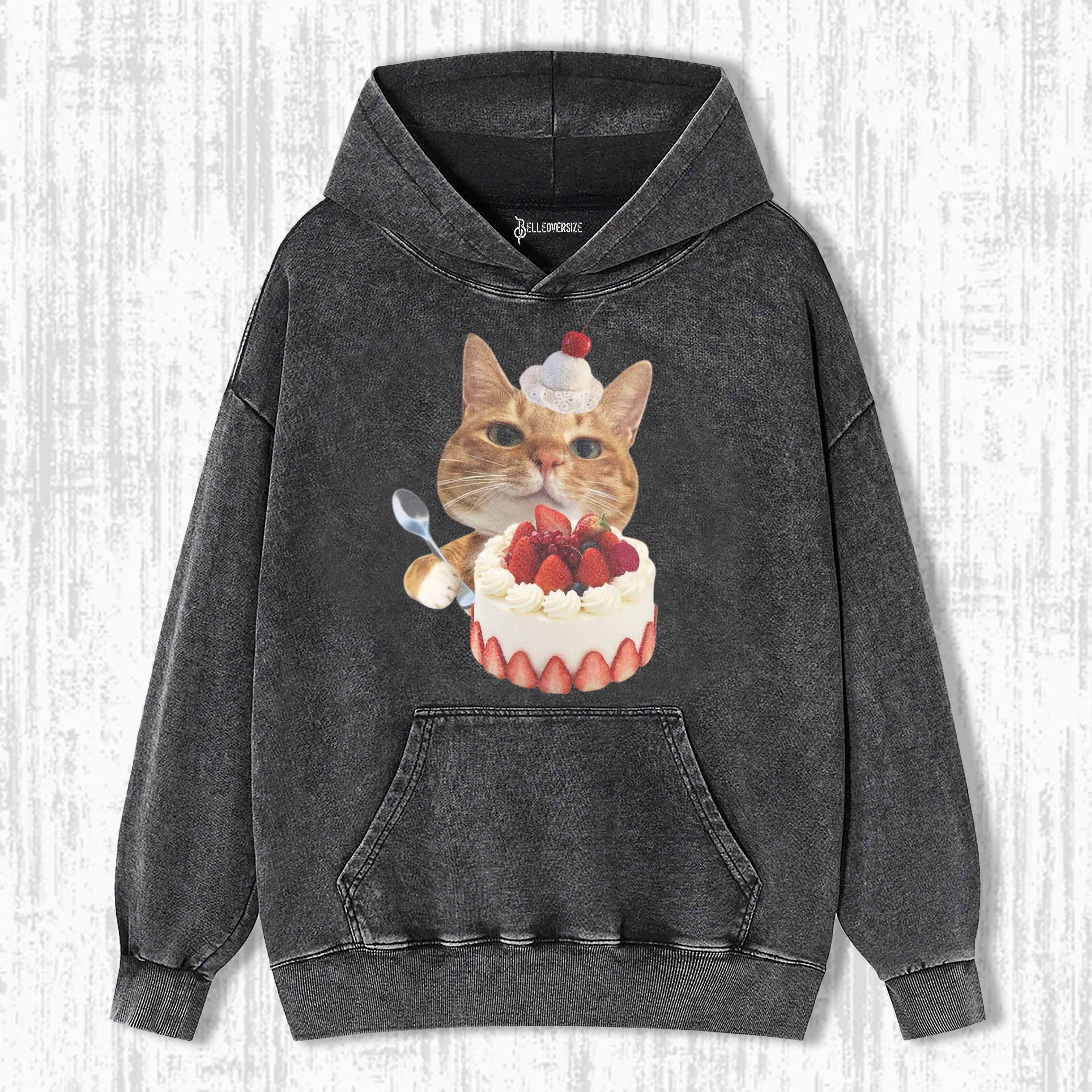 WACKY CAT HOODIE