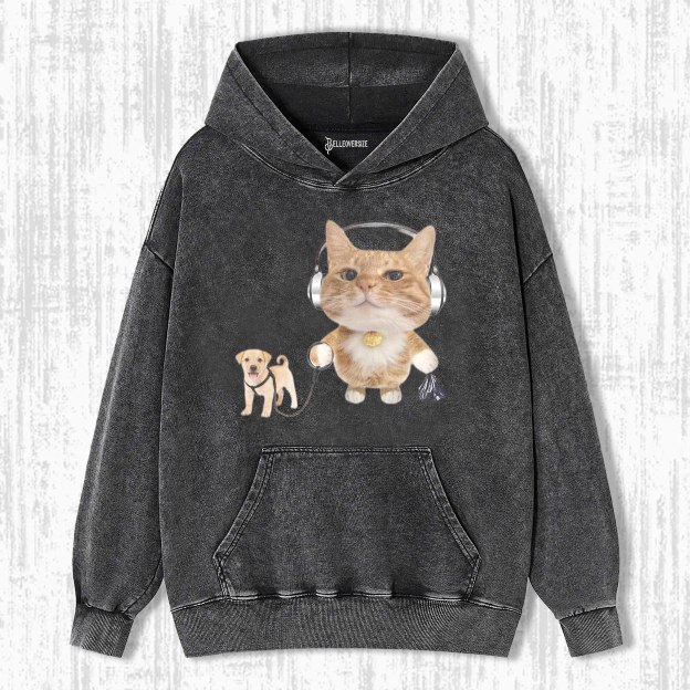 WACKY CAT HOODIE