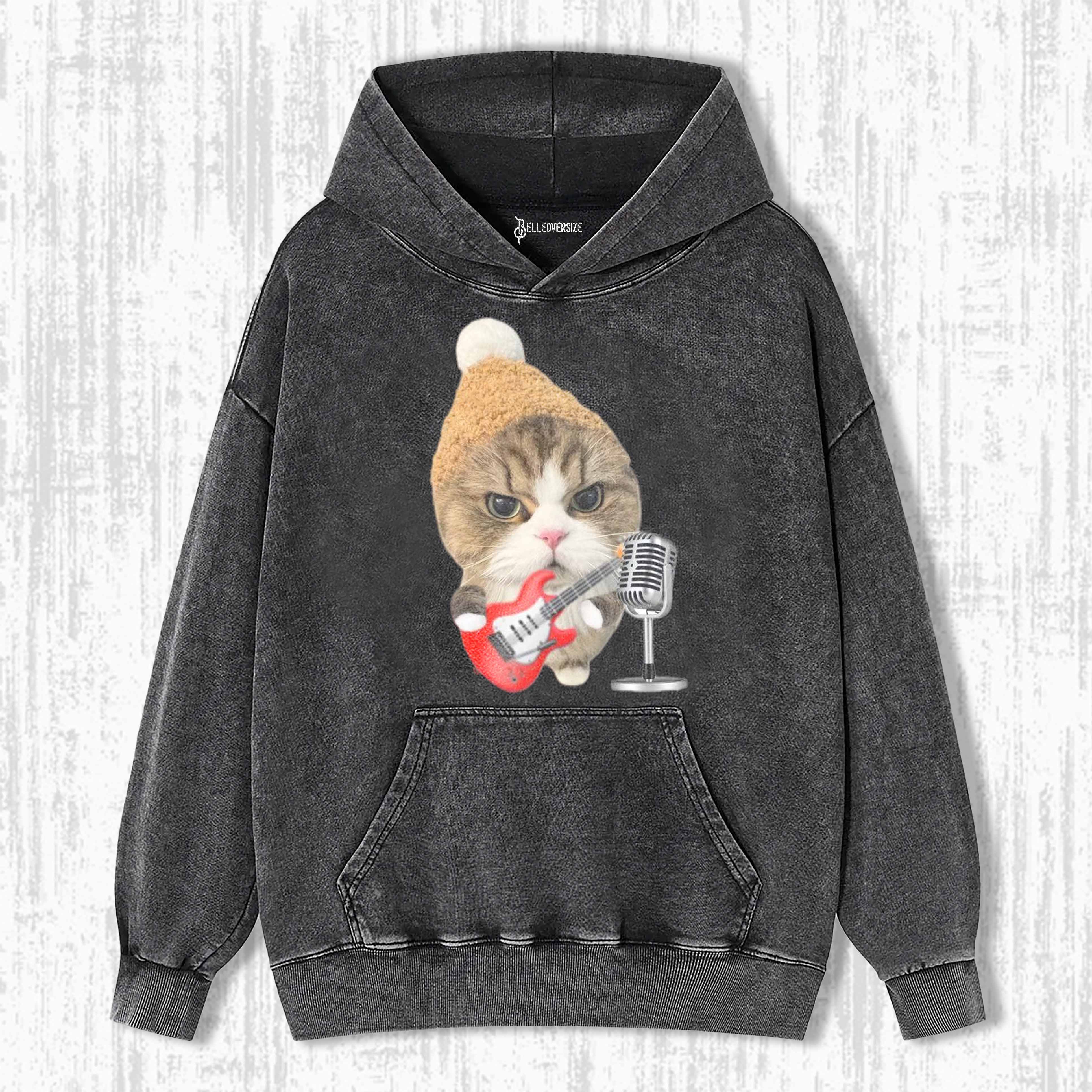 WACKY CAT HOODIE 