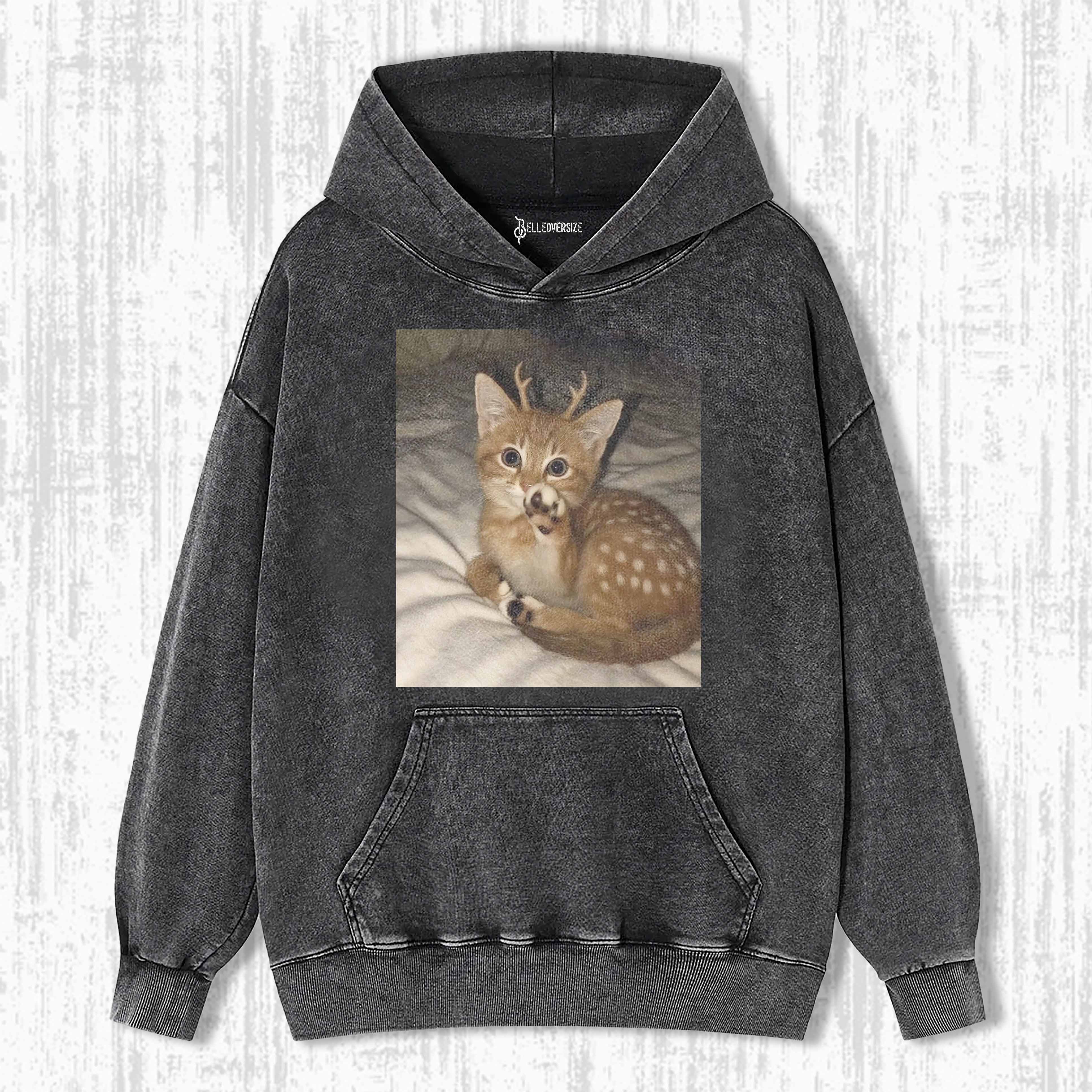 WACKY CAT HOODIE 
