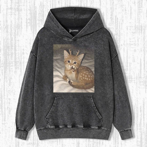 WACKY CAT HOODIE 