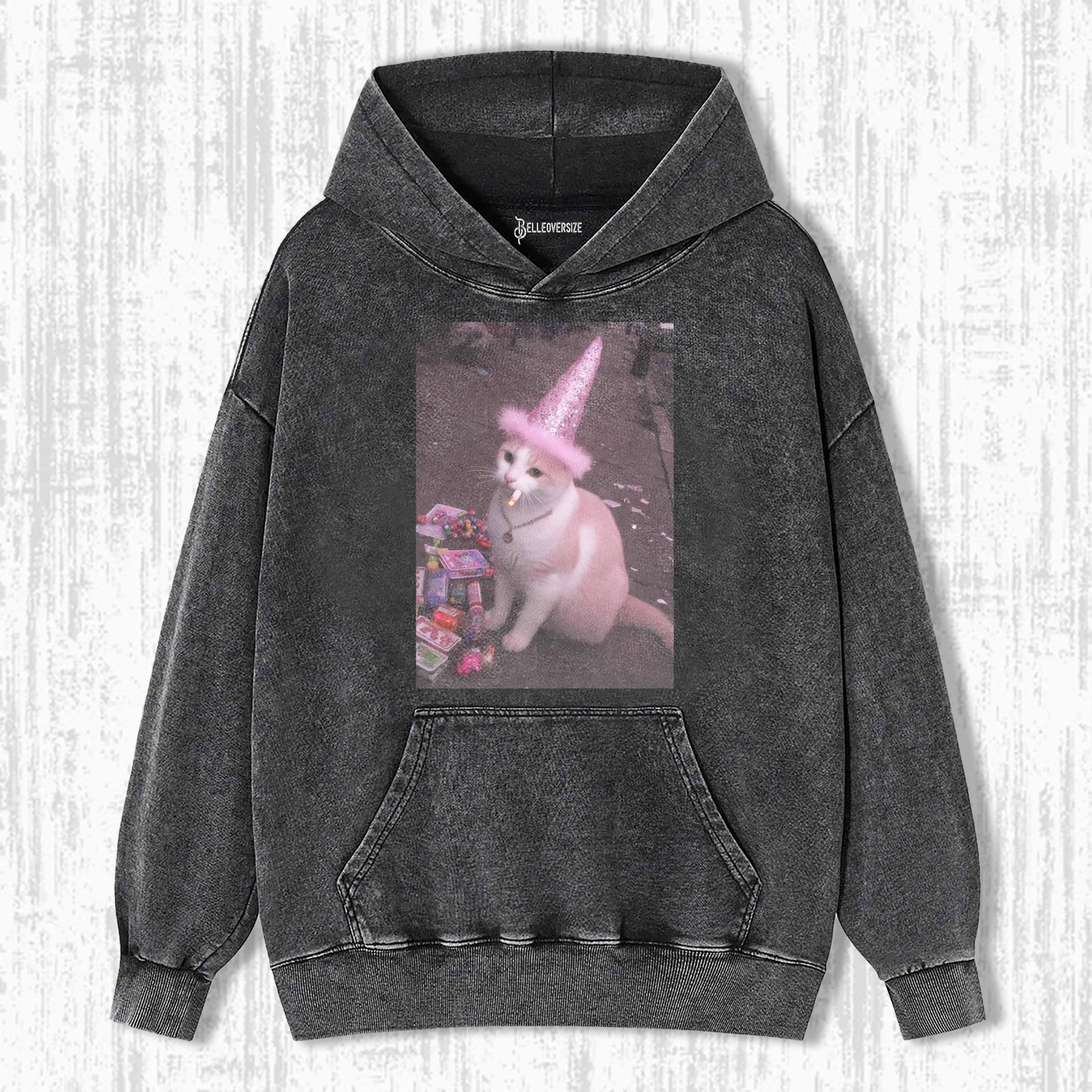 WACKY CAT HOODIE