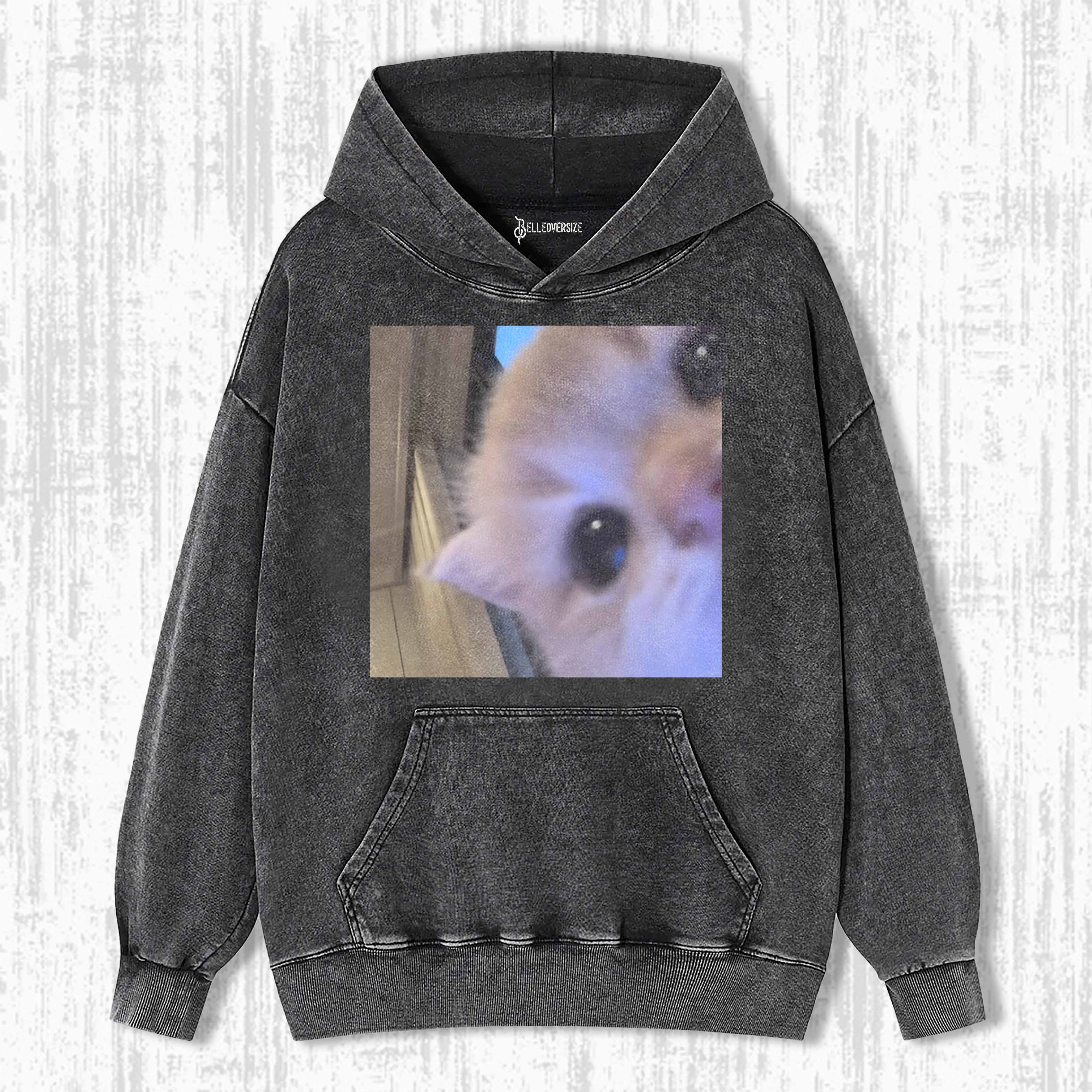 WACKY CAT HOODIE 