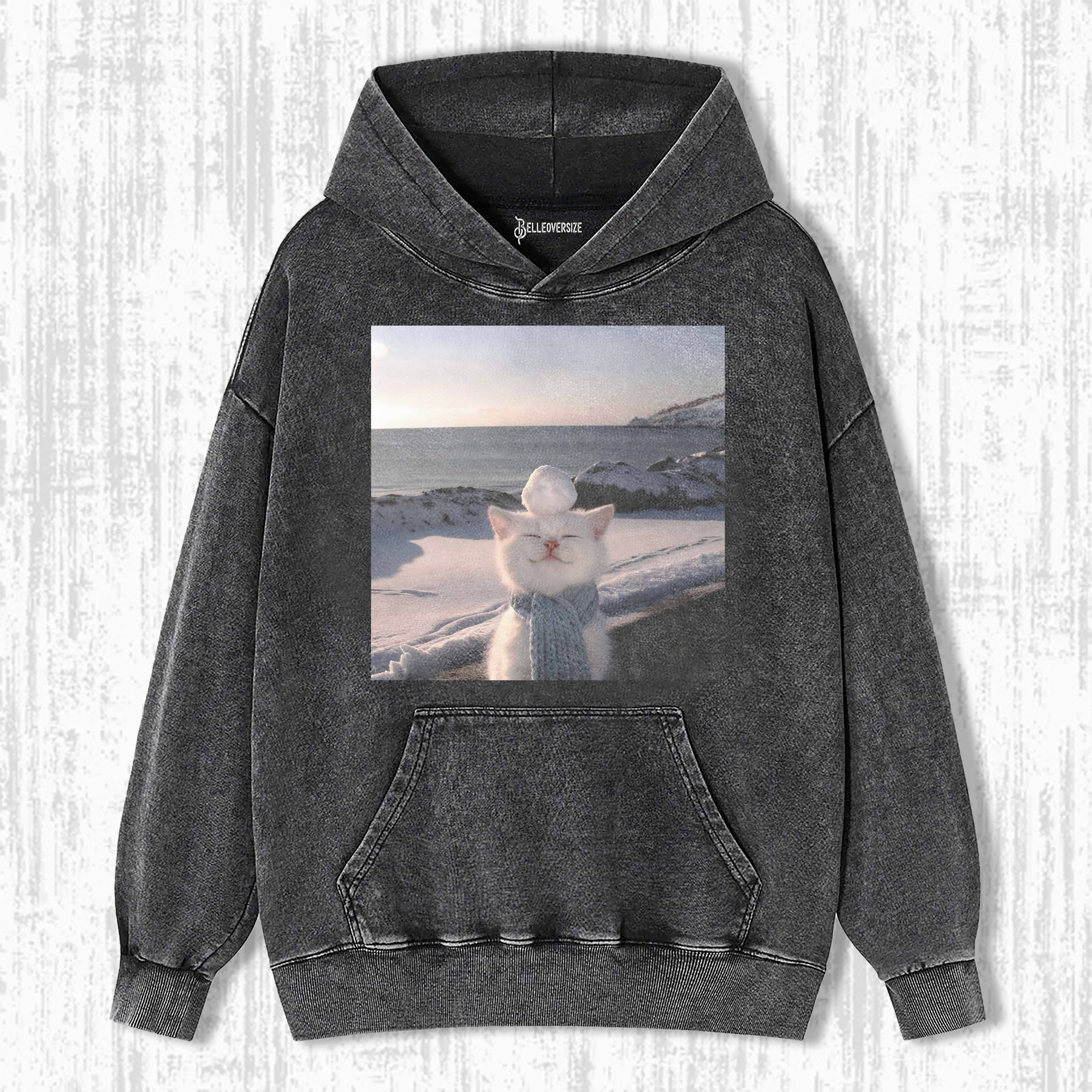 WACKY CAT HOODIE 