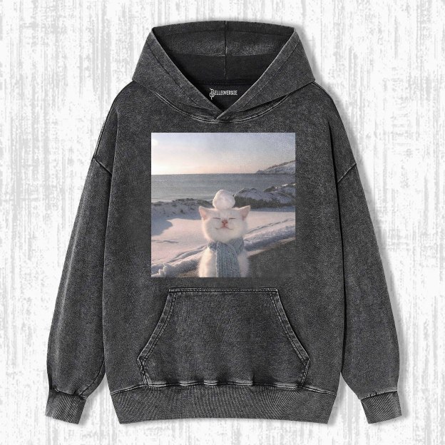 WACKY CAT HOODIE 