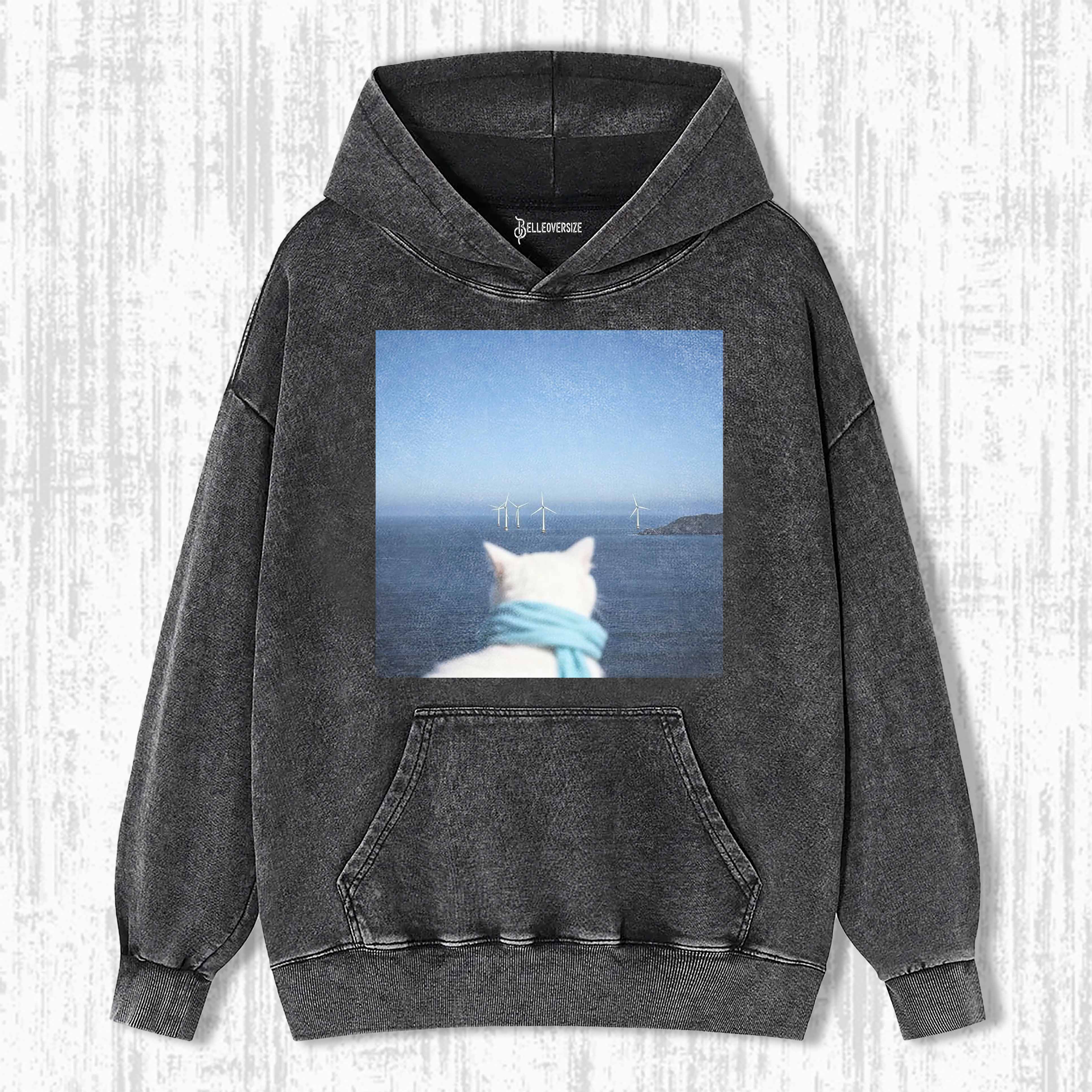 WACKY CAT HOODIE 