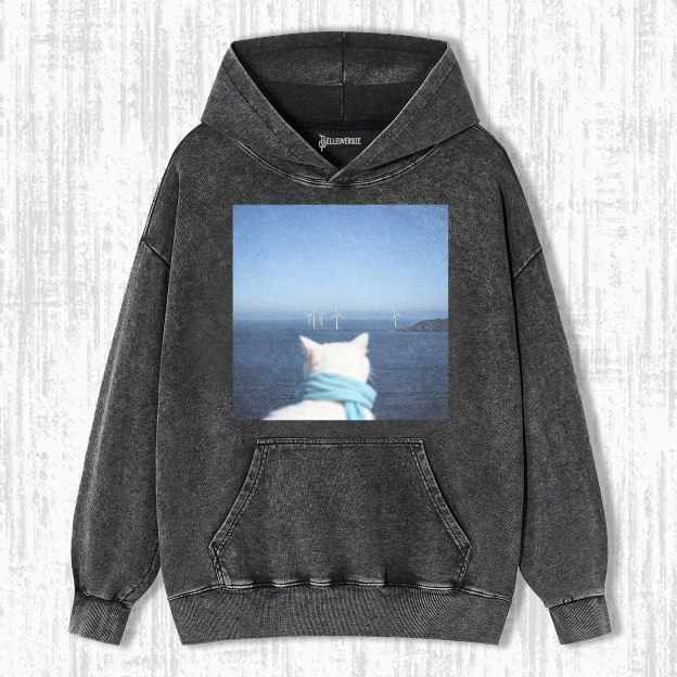 WACKY CAT HOODIE 