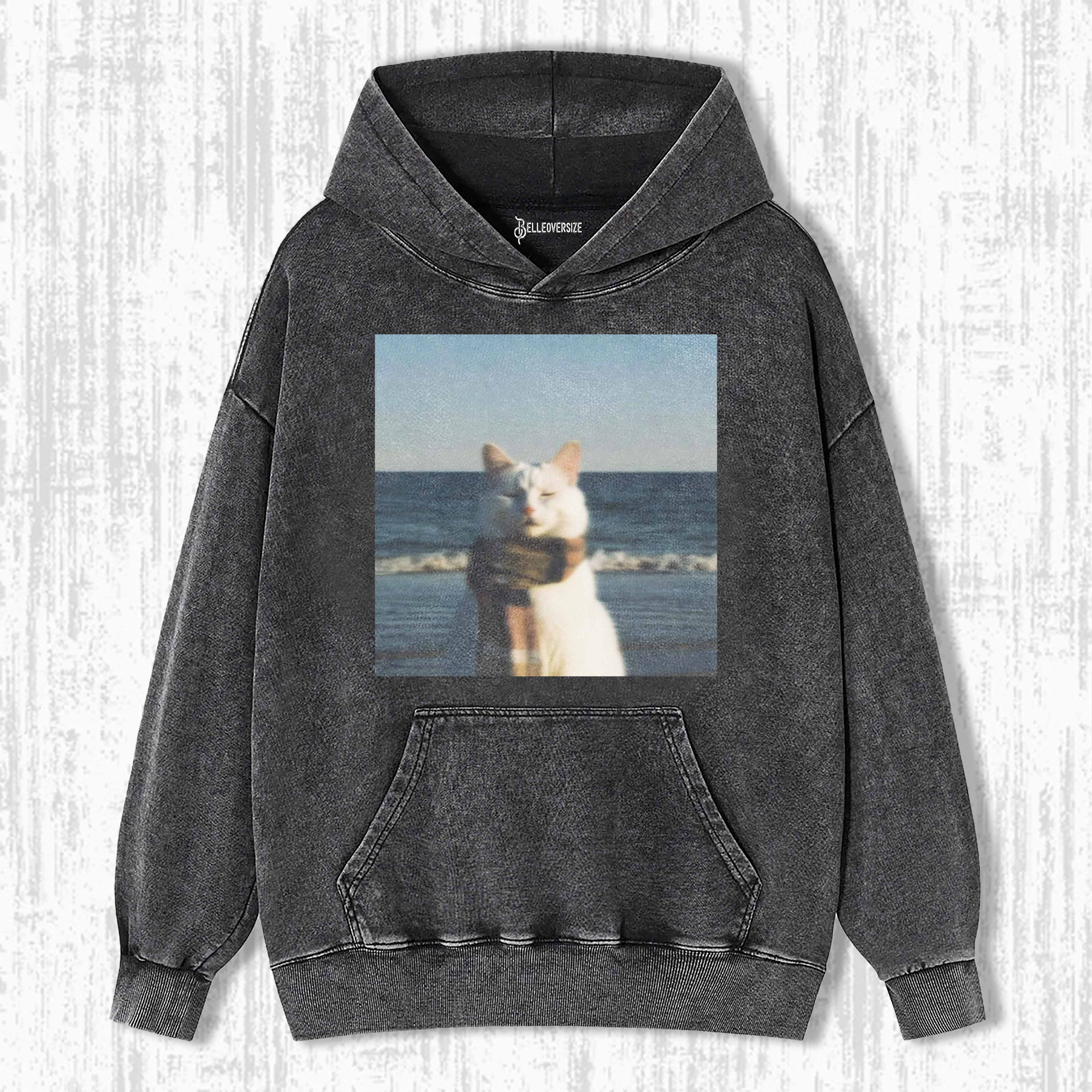 WACKY CAT HOODIE 