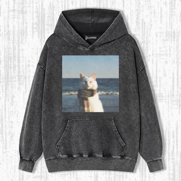 WACKY CAT HOODIE 