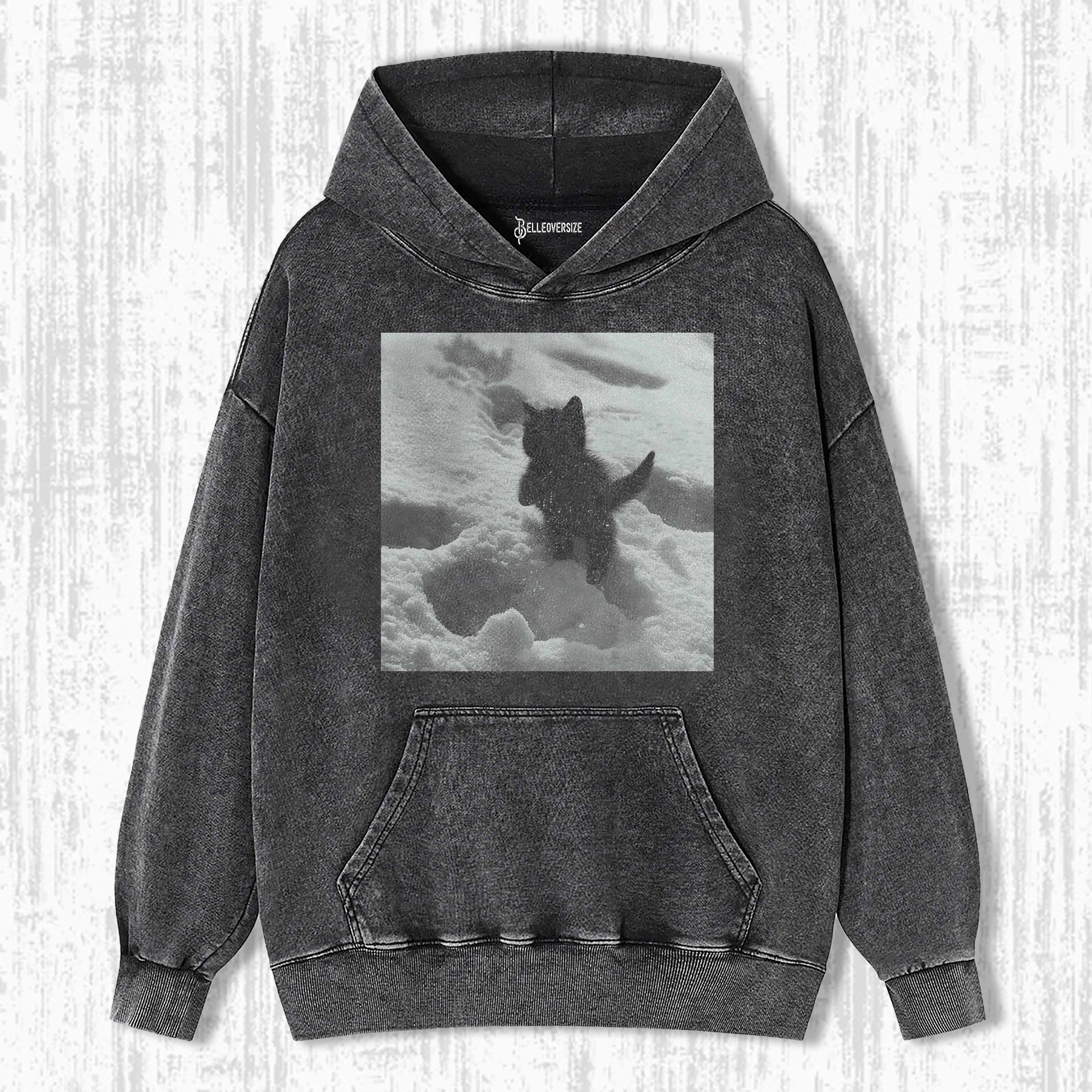 WACKY CAT HOODIE 