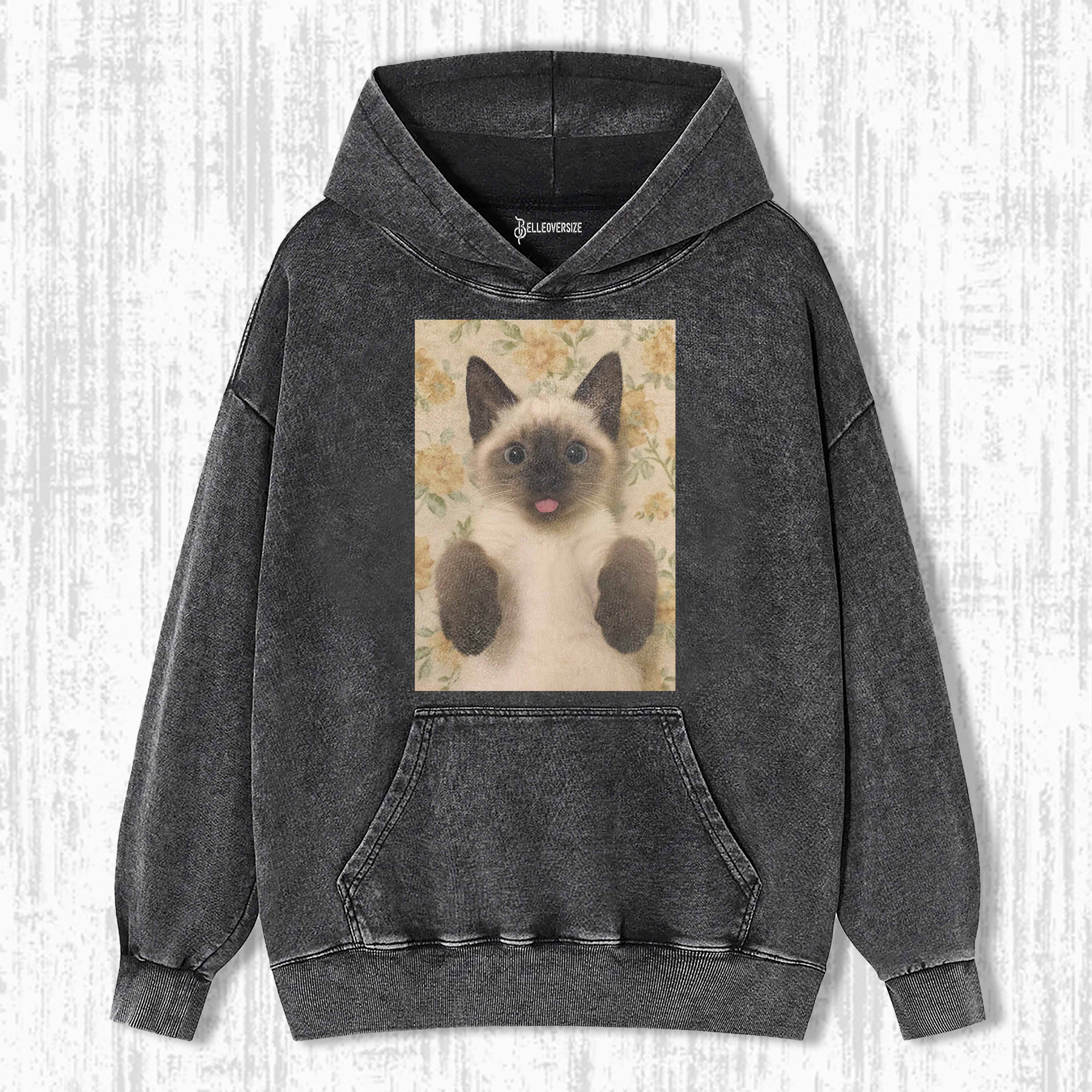 WACKY CAT HOODIE 