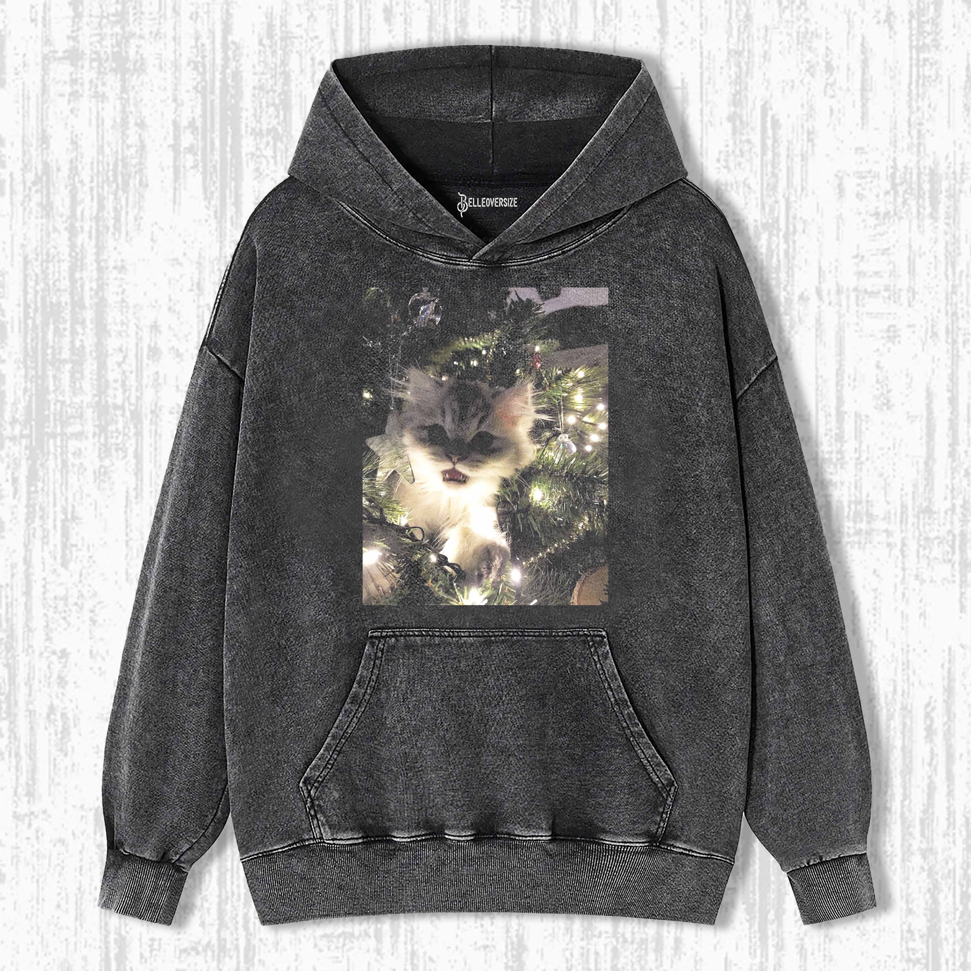 WACKY CAT HOODIE