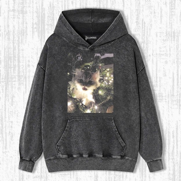 WACKY CAT HOODIE