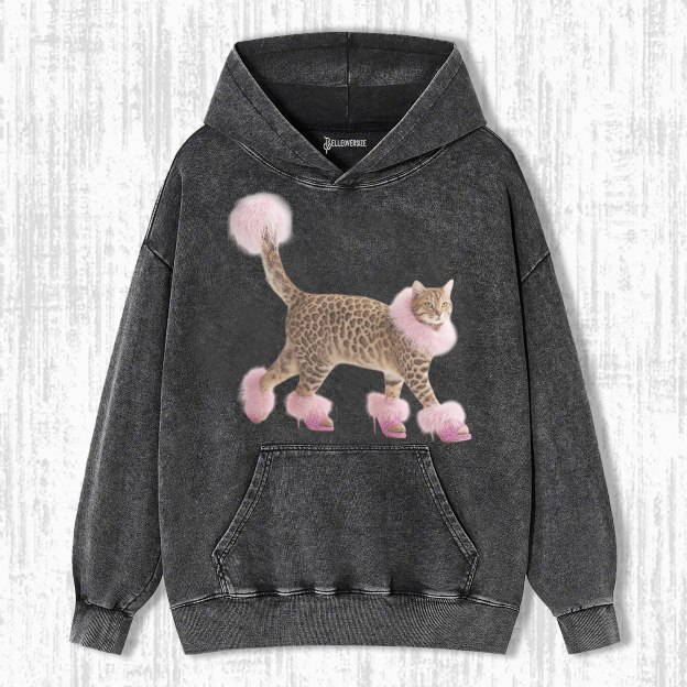 WACKY CAT  HOODIE