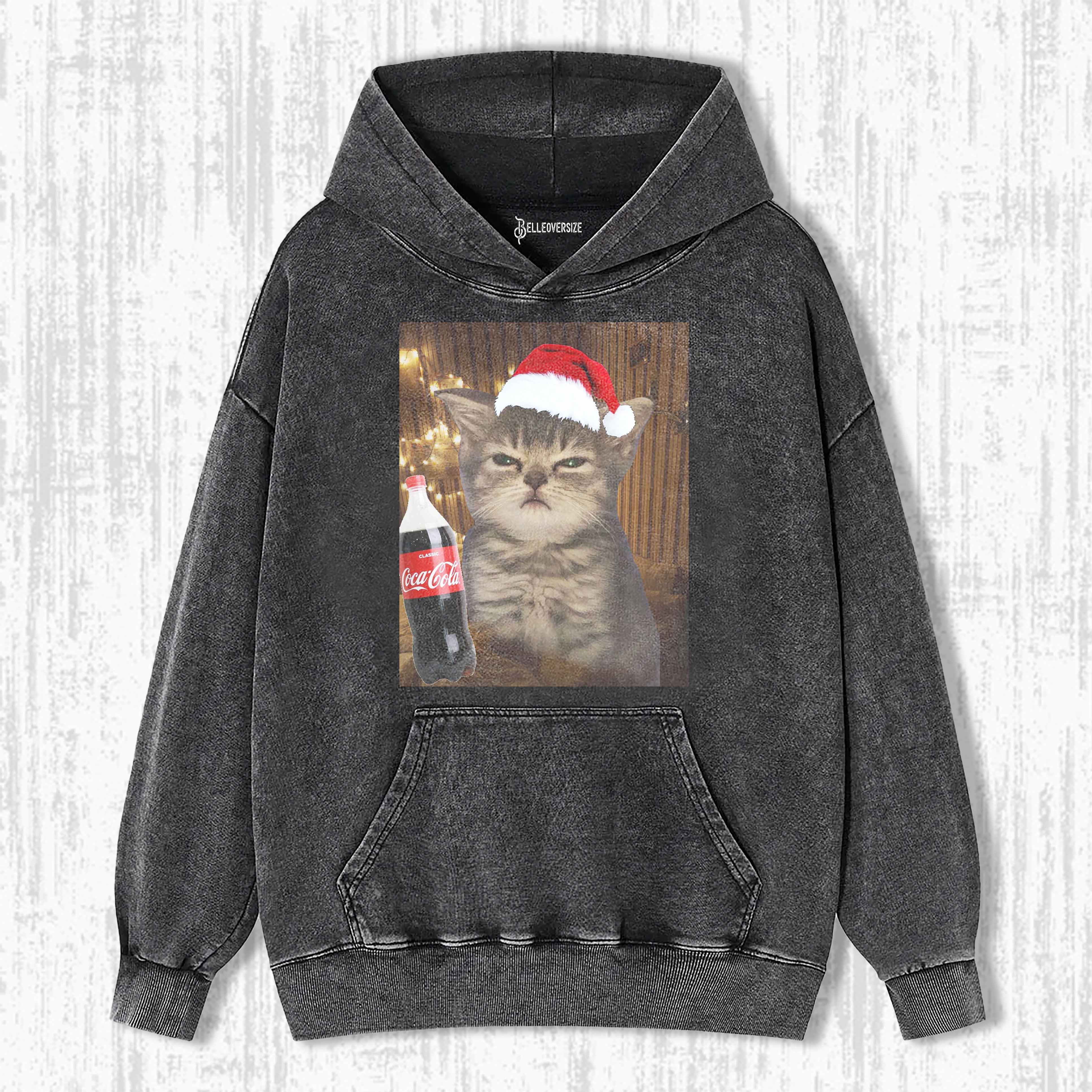 WACKY CAT  HOODIE