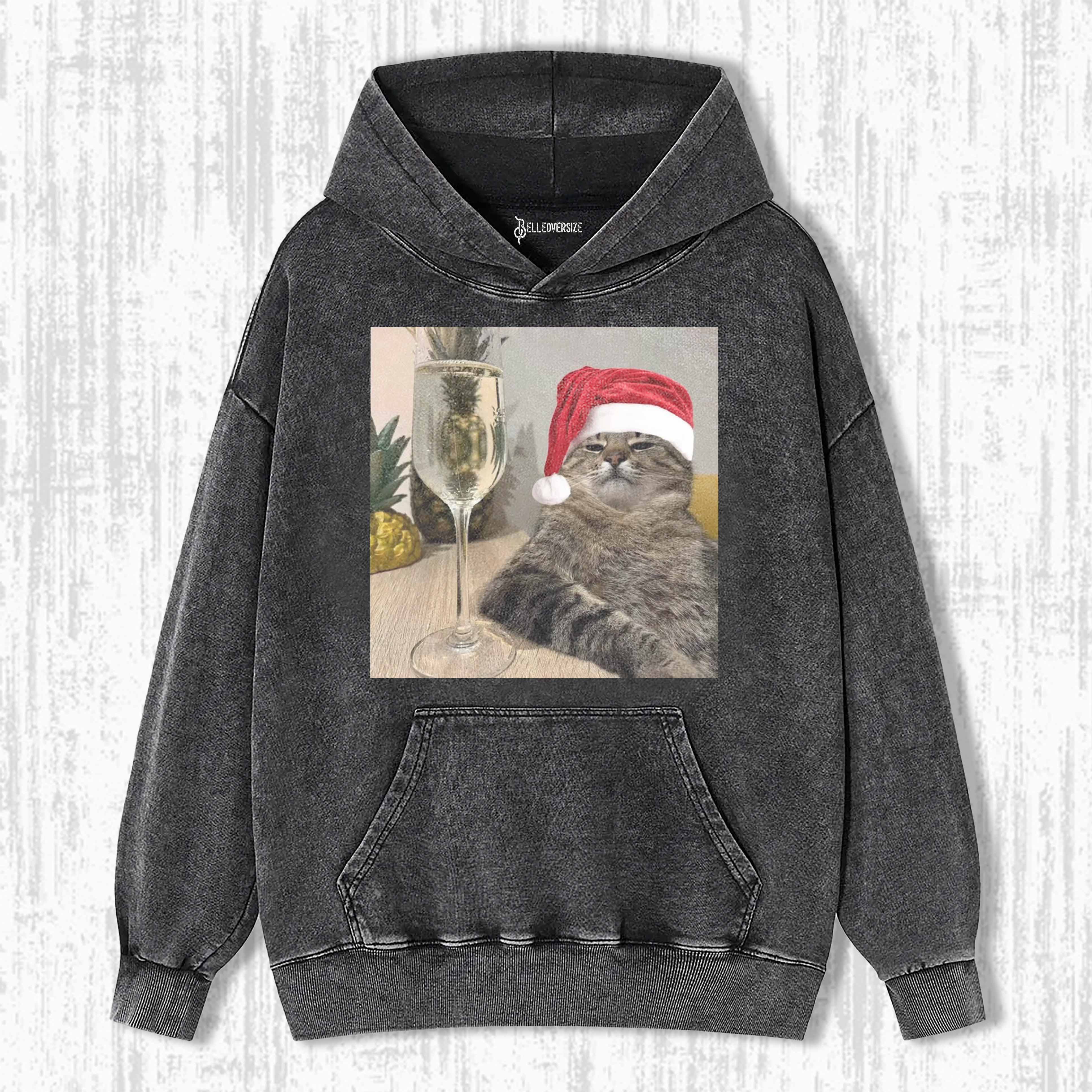 WACKY CAT HOODIE