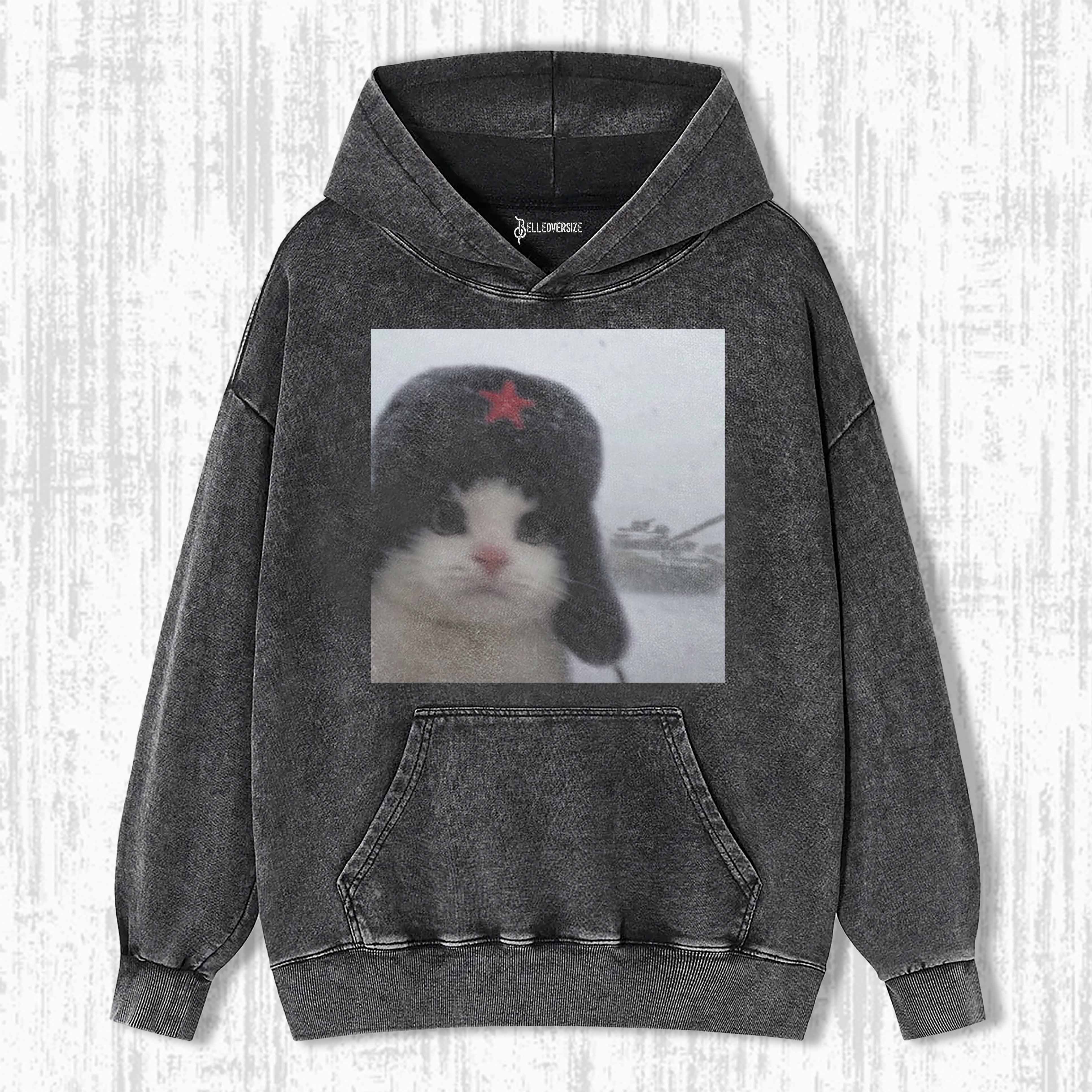 WACKY CAT HOODIE