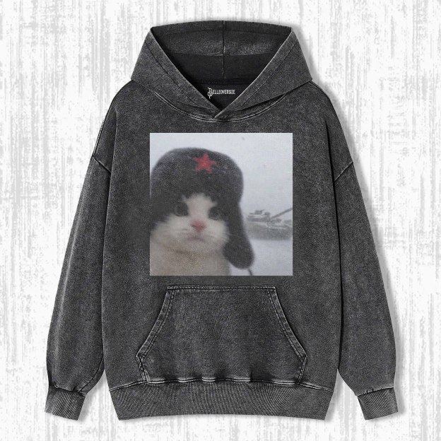 WACKY CAT HOODIE