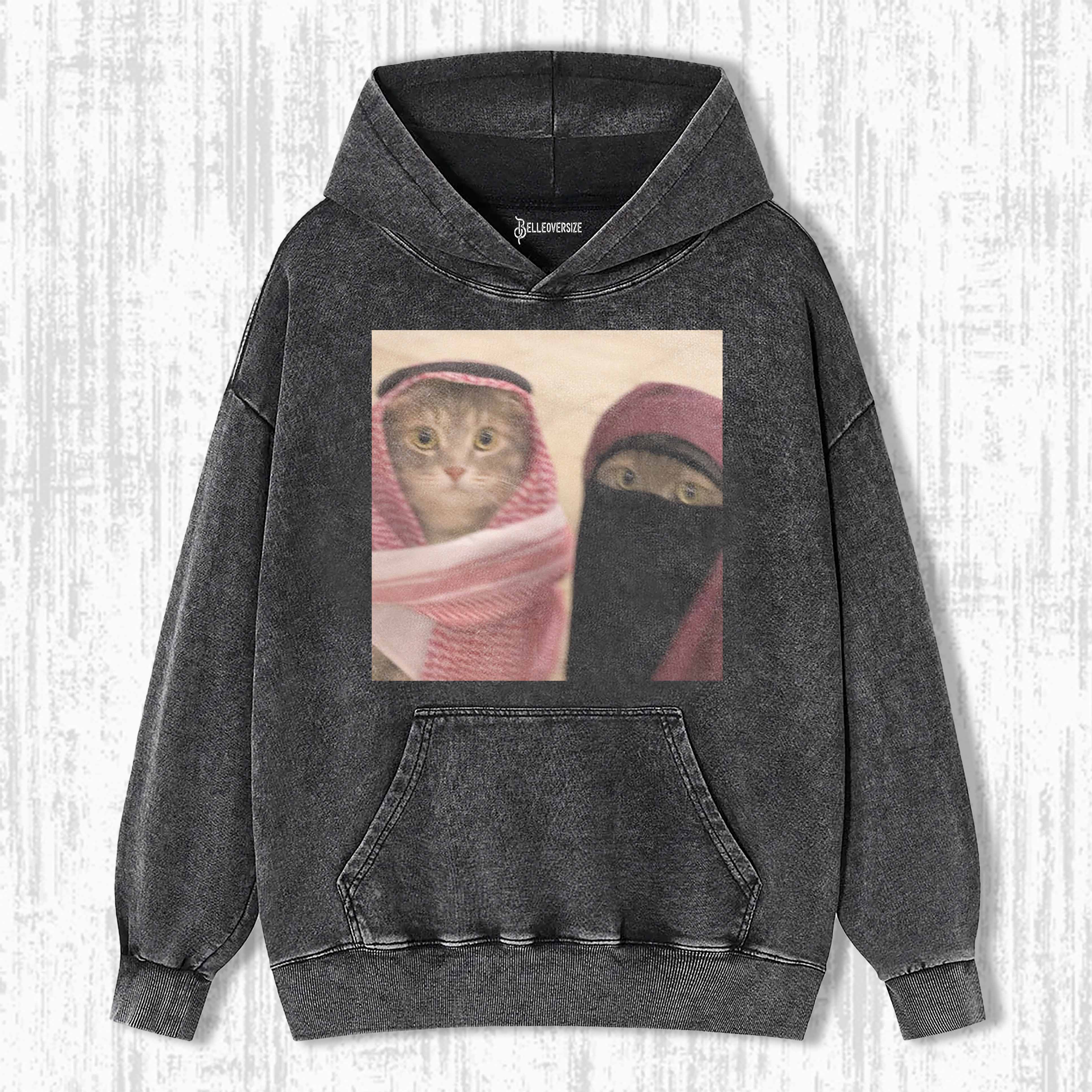 WACKY CAT HOODIE
