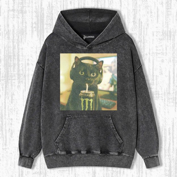 WACKY CAT HOODIE