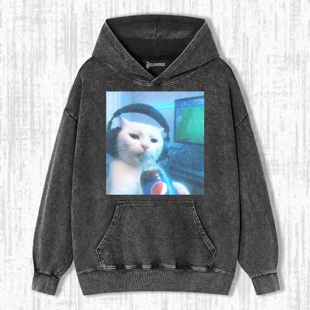 WACKY CAT HOODIE