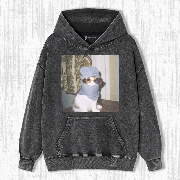 WACKY CAT HOODIE