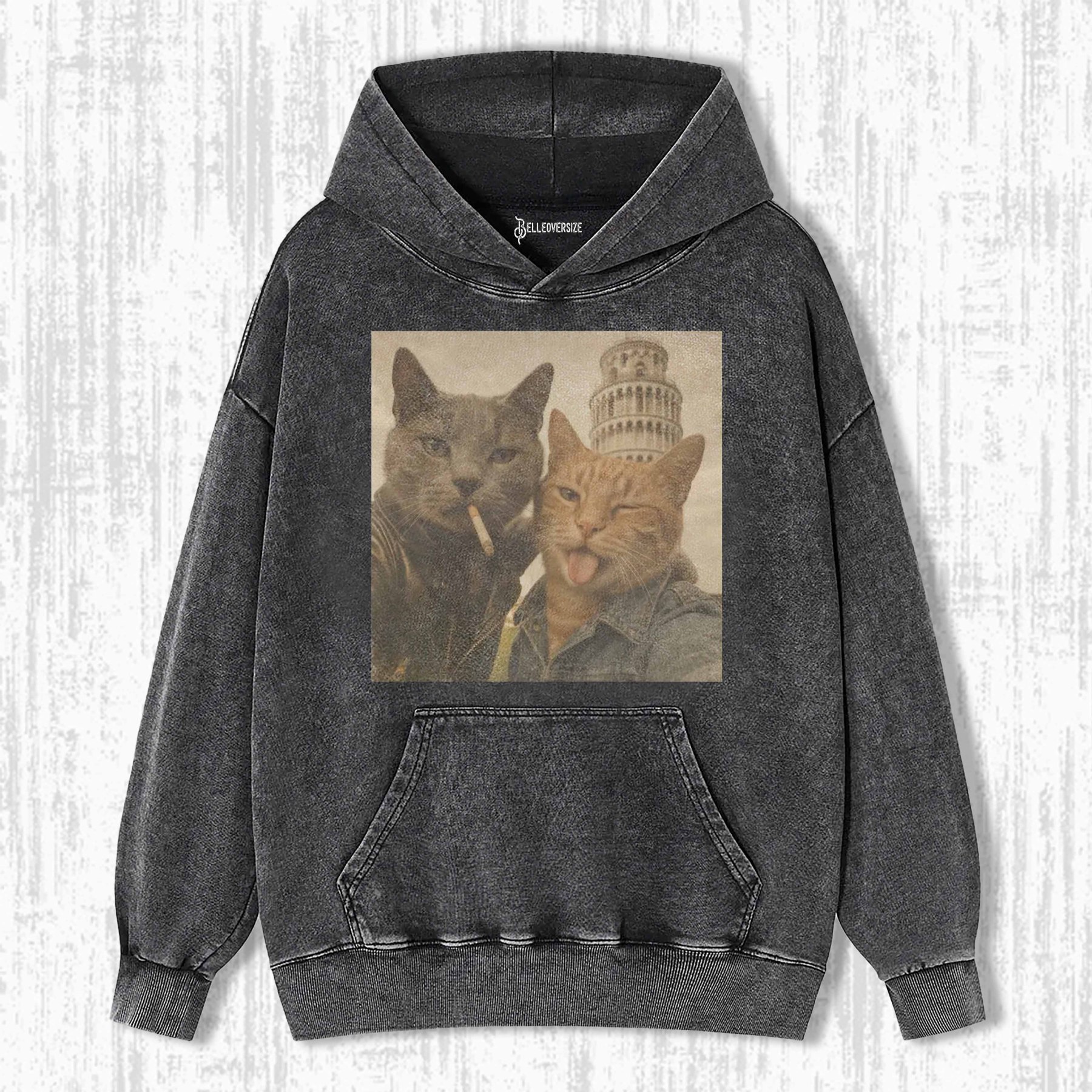 WACKY CAT HOODIE