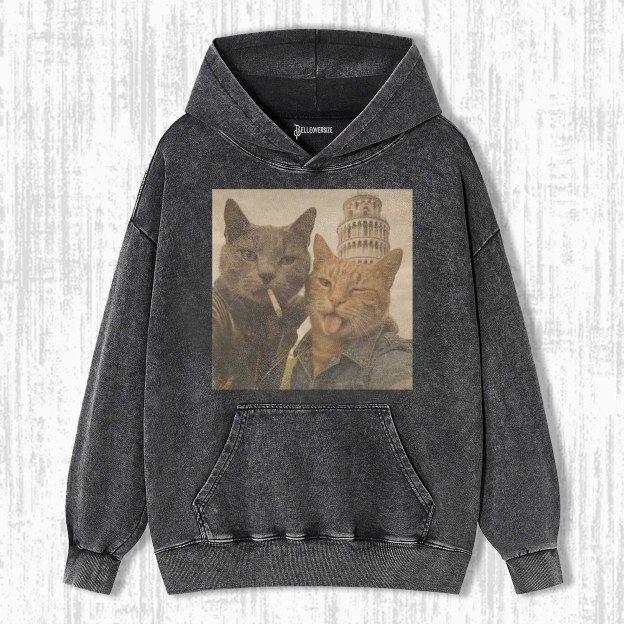 WACKY CAT HOODIE