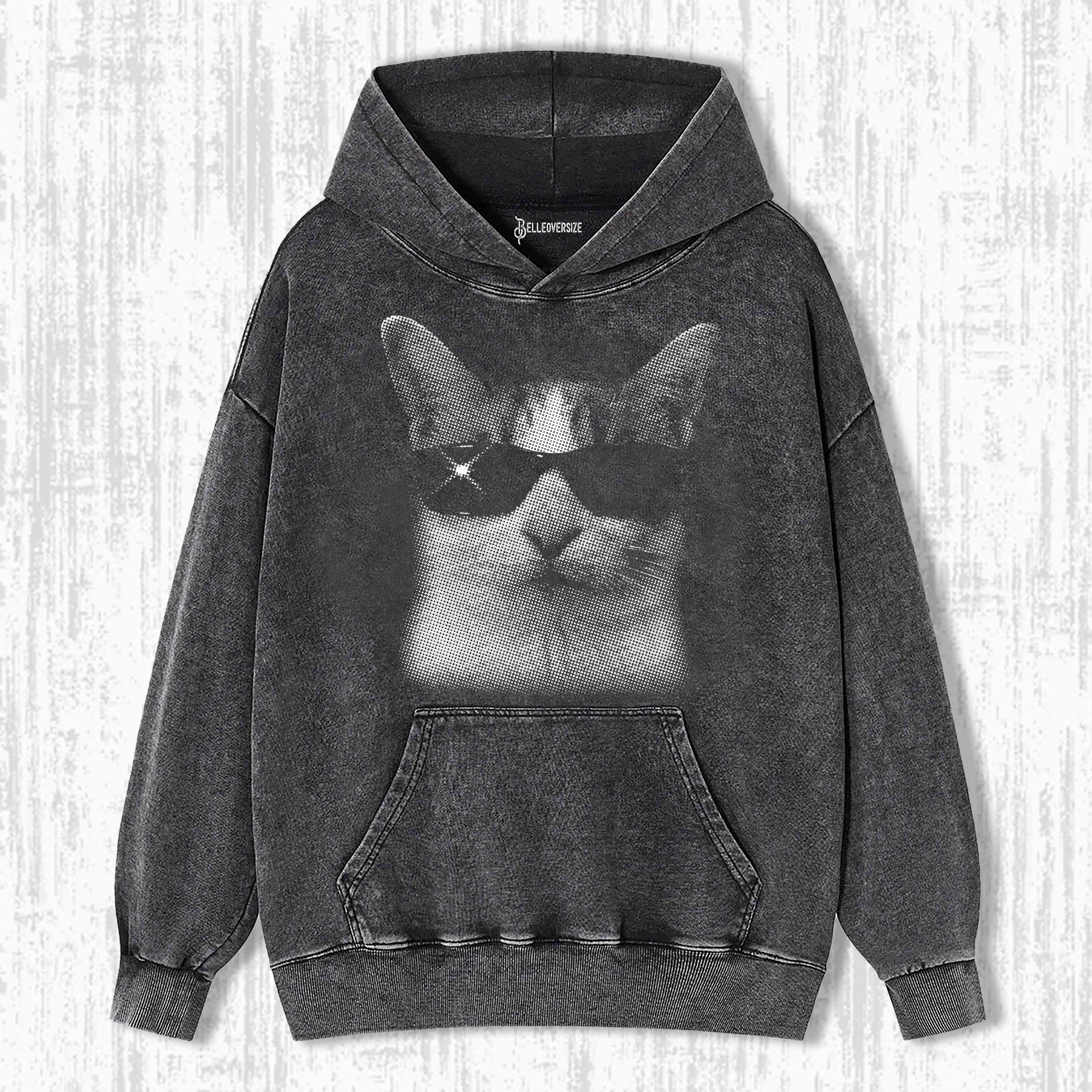 WACKY CAT HOODIE