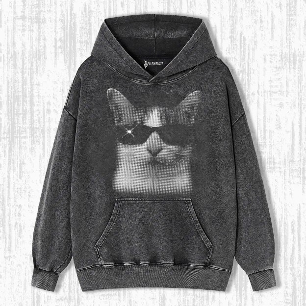 WACKY CAT HOODIE