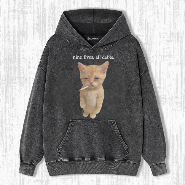 WACKY CAT HOODIE