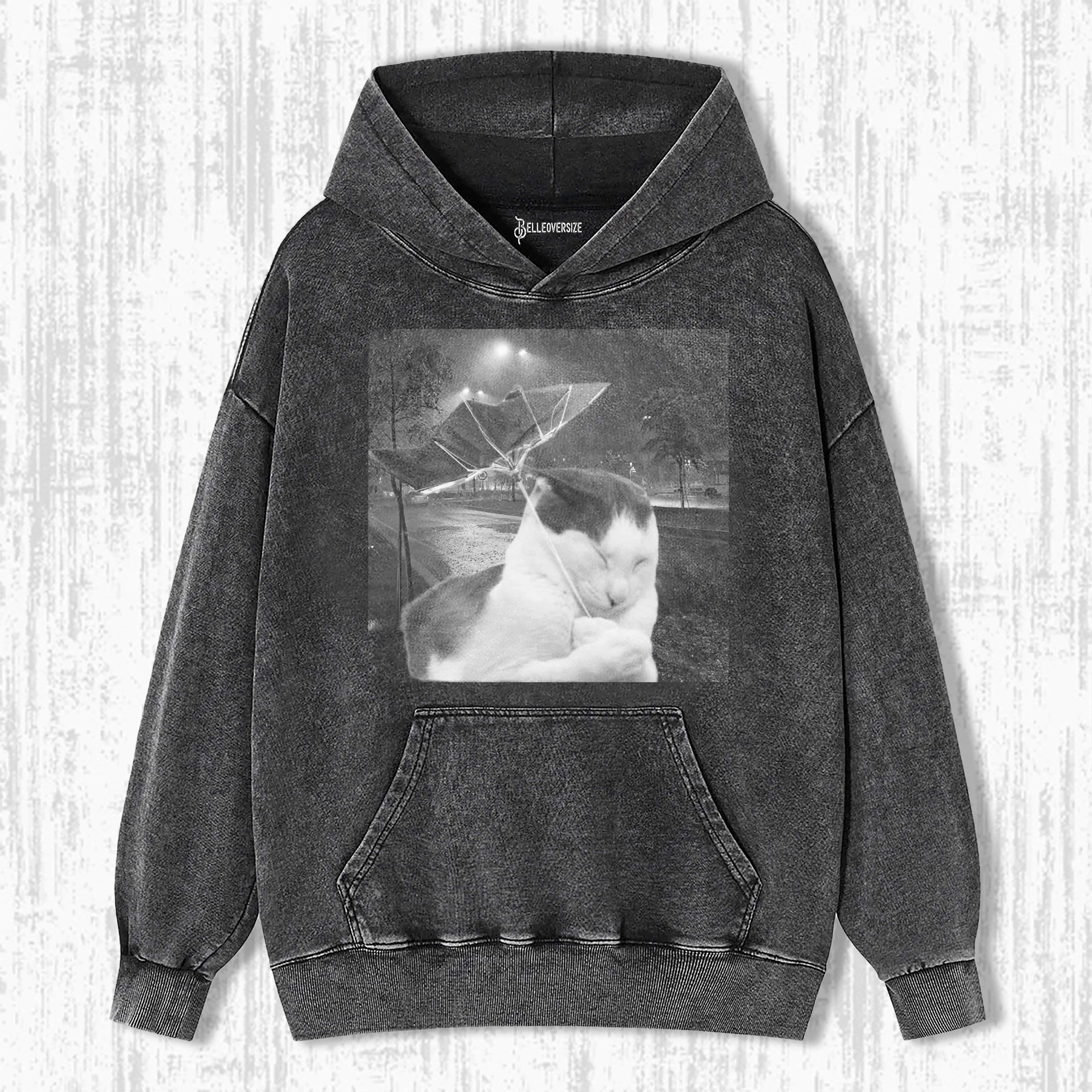 WACKY CAT HOODIE