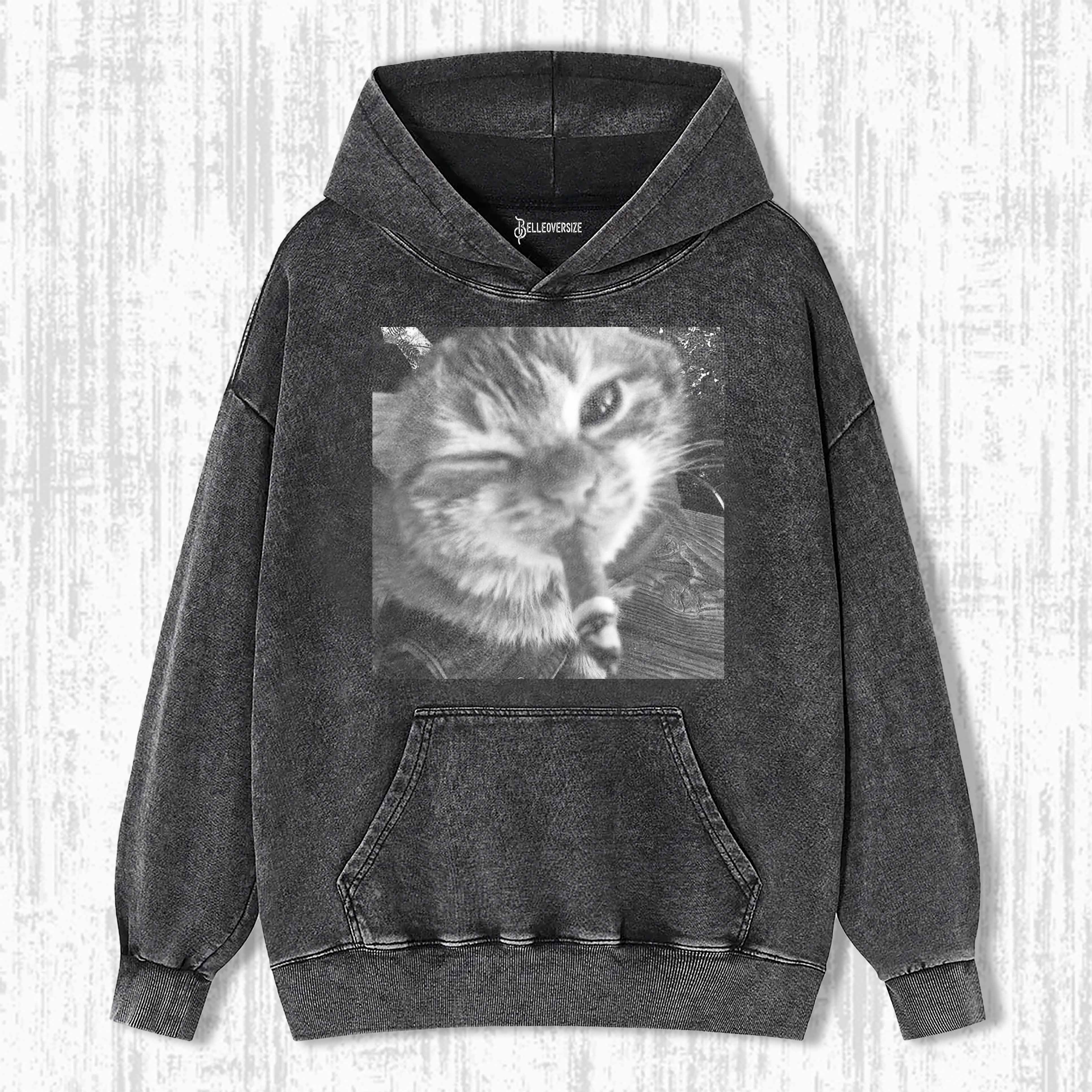 WACKY CAT HOODIE
