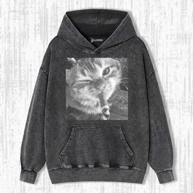 WACKY CAT HOODIE