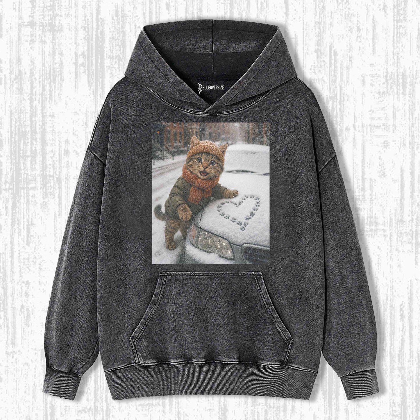 WACKY CAT HOODIE