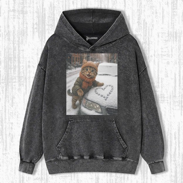 WACKY CAT HOODIE