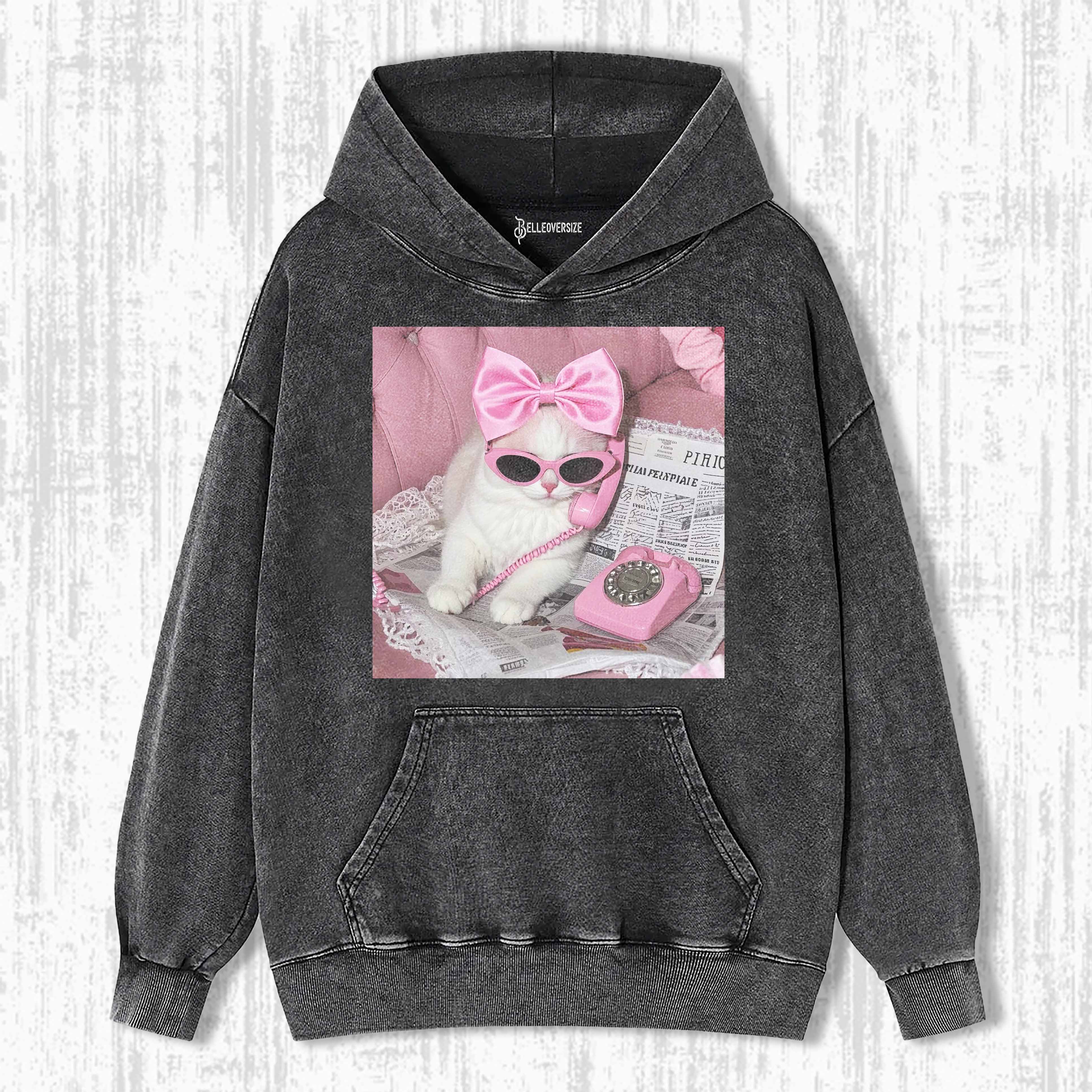 WACKY CAT HOODIE