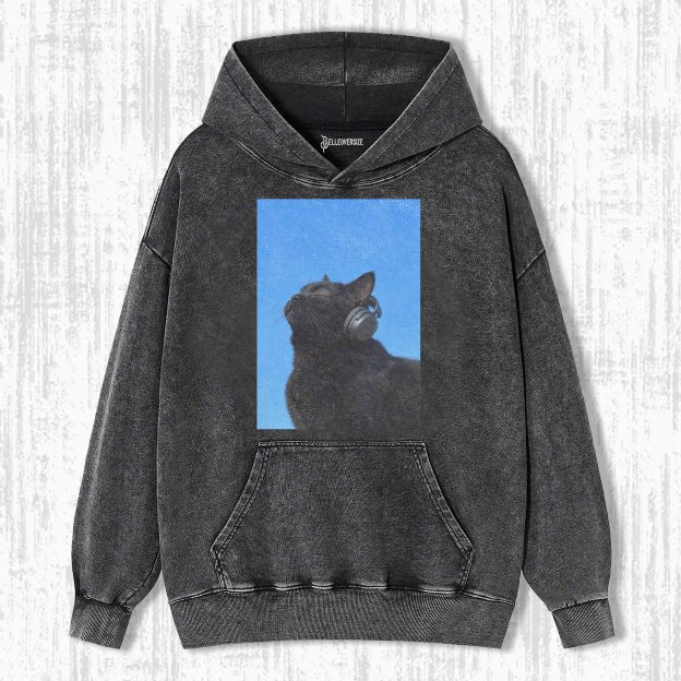 WACKY CAT HOODIE