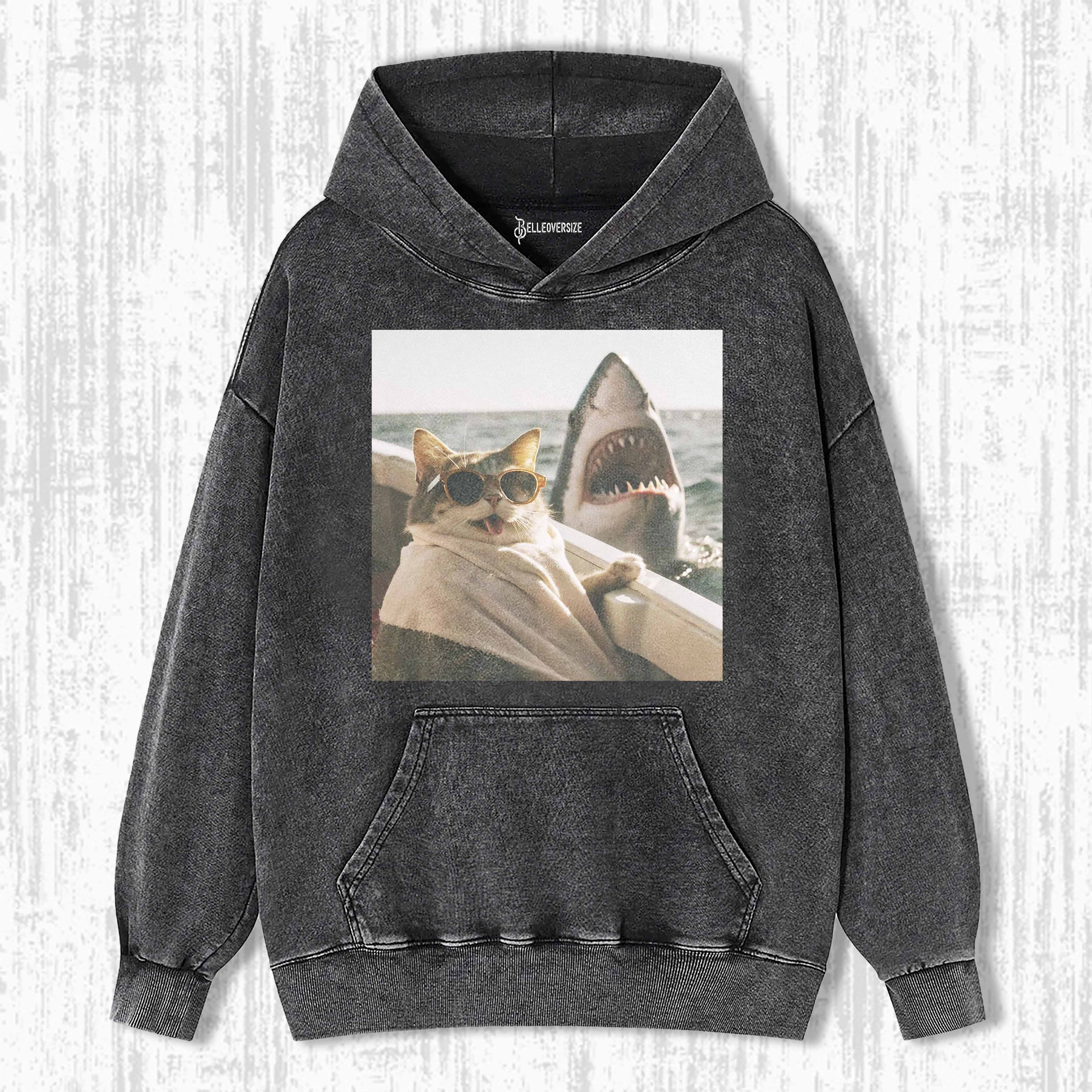 WACKY CAT HOODIE