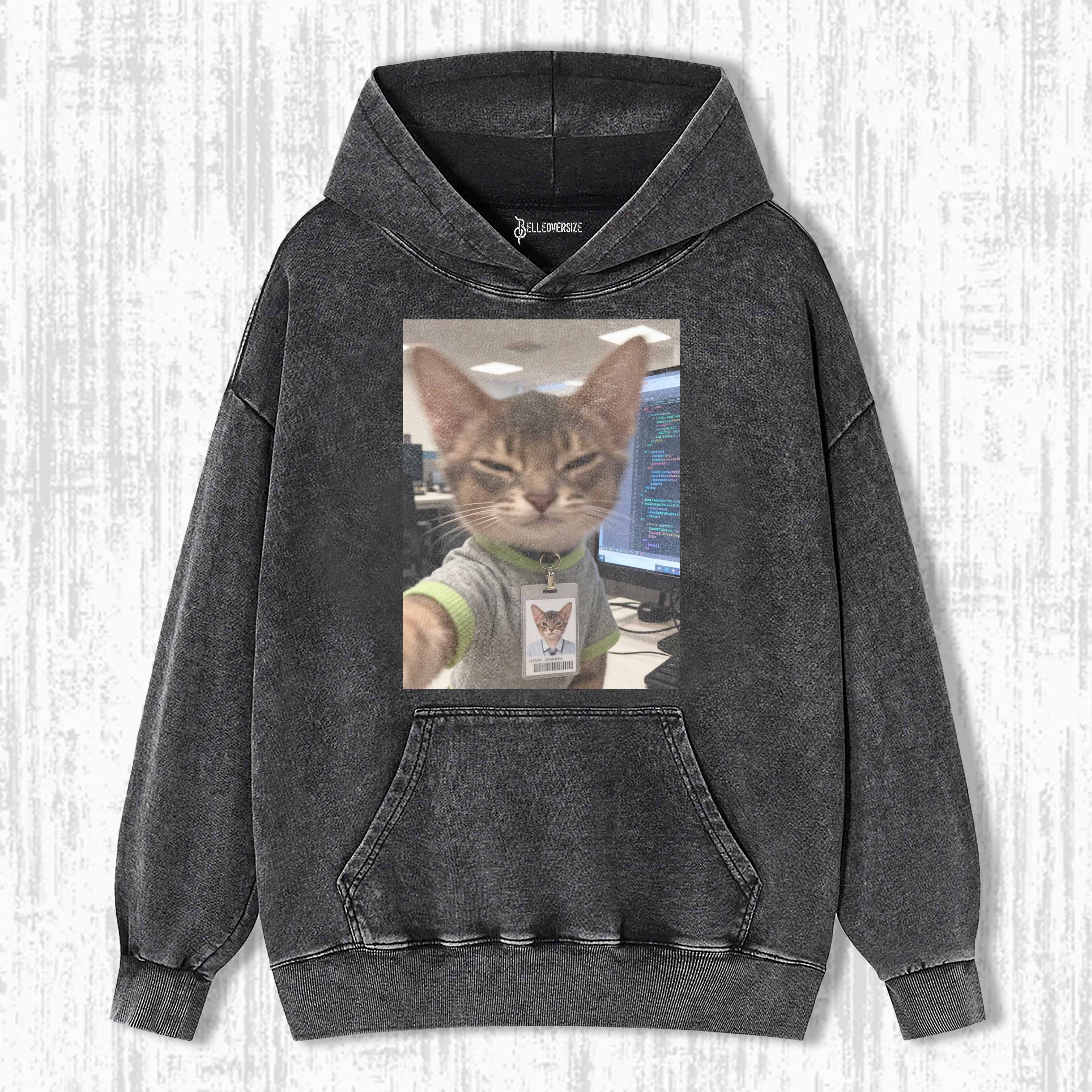 WACKY CAT HOODIE