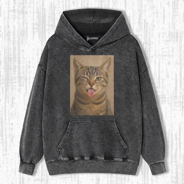 WACKY CAT HOODIE