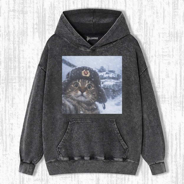 WACKY CAT HOODIE 